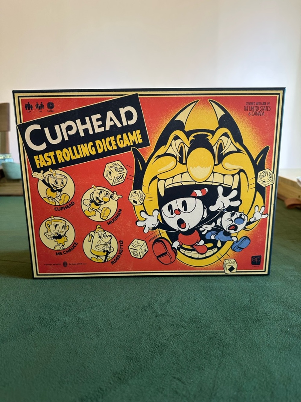 Out of Print- Cuphead: Fast Rolling Dice Game